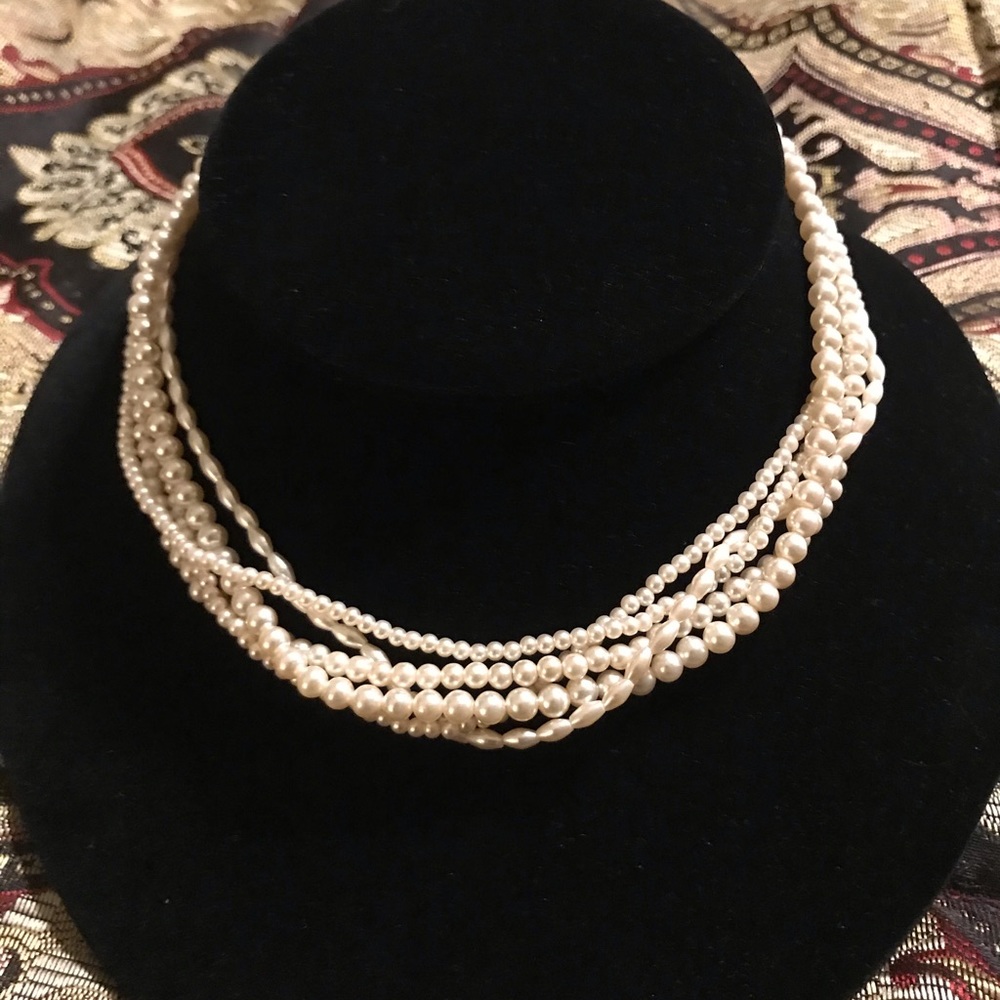 Faux Pearl Necklace